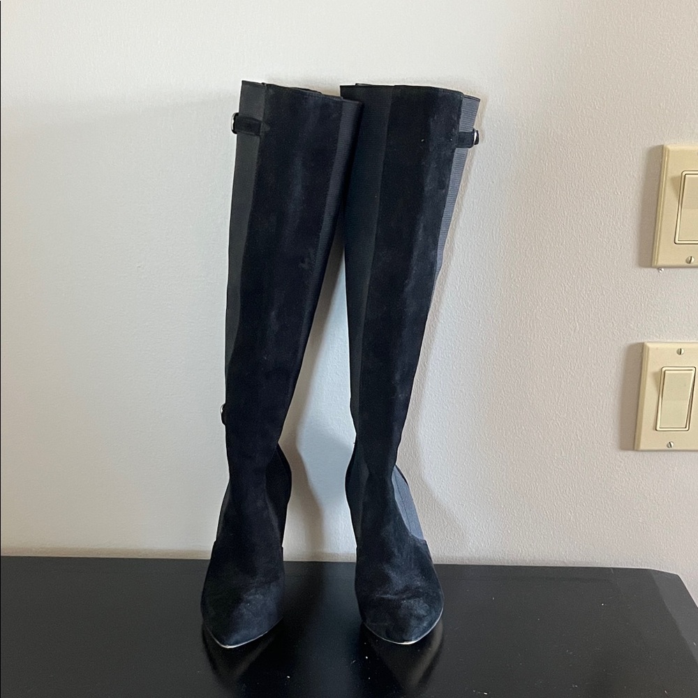 Via Spiga Black Tall Boots